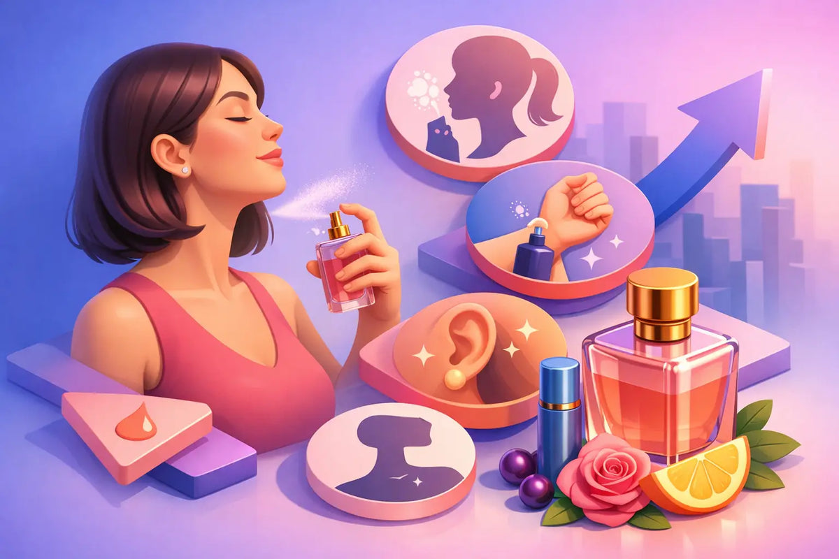 How to Apply Perfume Strategically for Impact