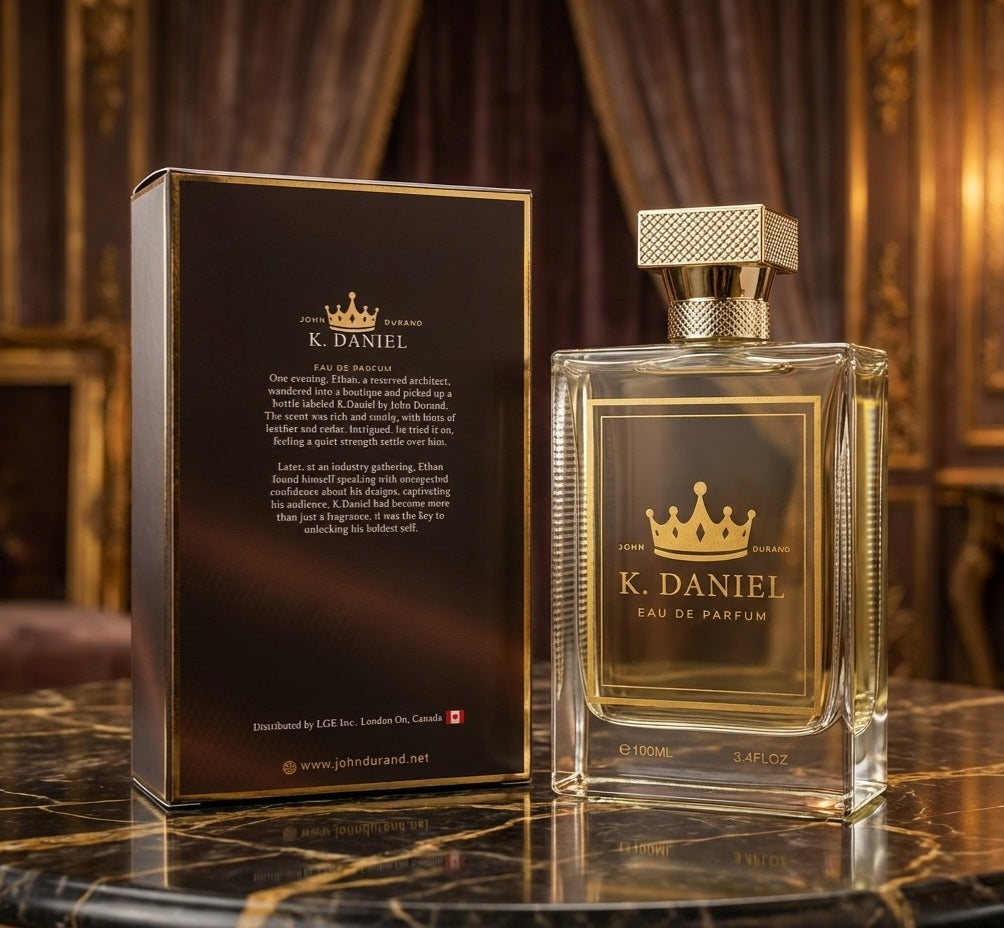 King Daniel by John Durand Eau de Parfum for Men, 3.4 oz / 100 ml