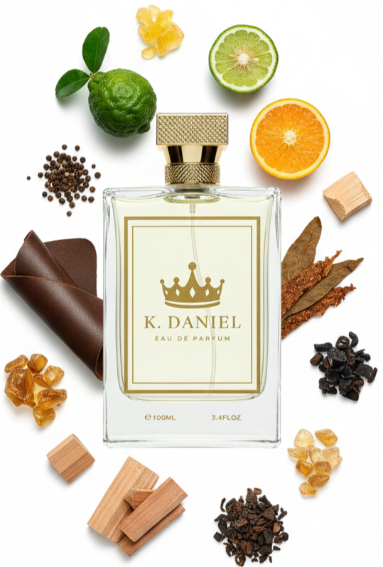 Luxury Eau de Parfum for Men – Long Lasting Oud Woody Perfume 3.4 oz / 100 ml Perfume Spray K.Daniel by John Durand