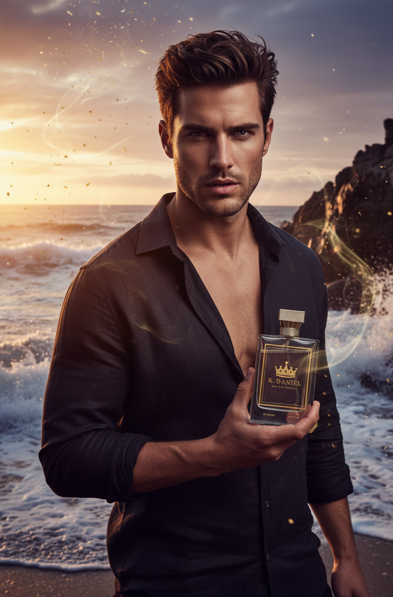 Luxury Eau de Parfum for Men – Long Lasting Oud Woody Perfume 3.4 oz / 100 ml Perfume Spray K.Daniel by John Durand