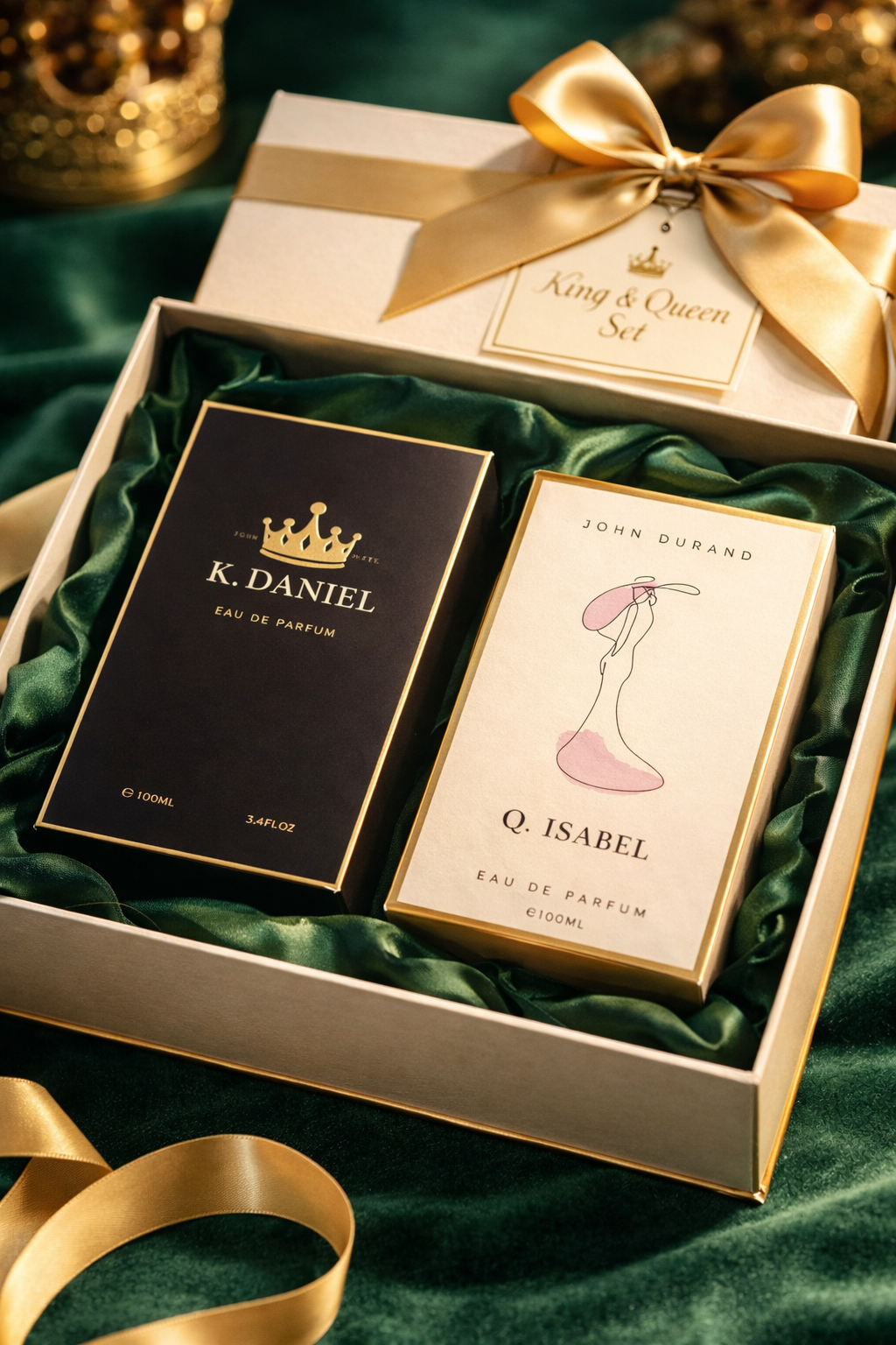 Queen & King Set by John Durand Eau De Parfum